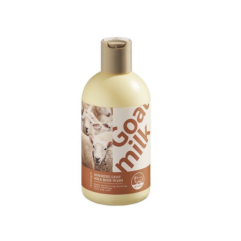 KORMESIC Goat Milk Body Wash - 250ml Deeply Moisturizing & Smoothing Body Wash Wholesale & OEM