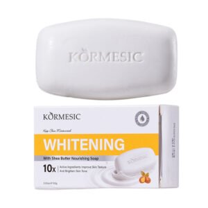 KORMESIC 10X Beauty Soap Whitening with Shea Butter - 100g Active Ingredients Brightening & Nourishing Bar Soap Wholesale & OEM